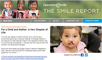 The Smile Report: our monthly eNewsletter